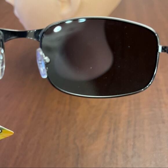 Polarized Anti-Glare Metal Frame Sunglasses Silver - Picture 8 of 10